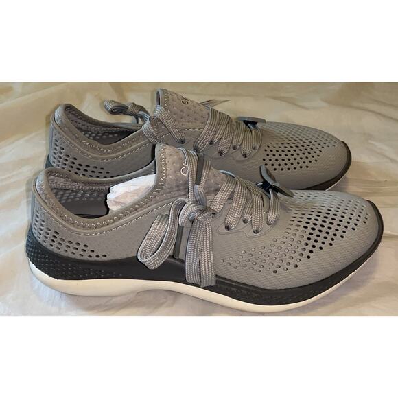 Crocs LiteRide 360 Pacer 206705 Running/ Casual Shoes Women's Size 6 - Gray - Picture 3 of 11